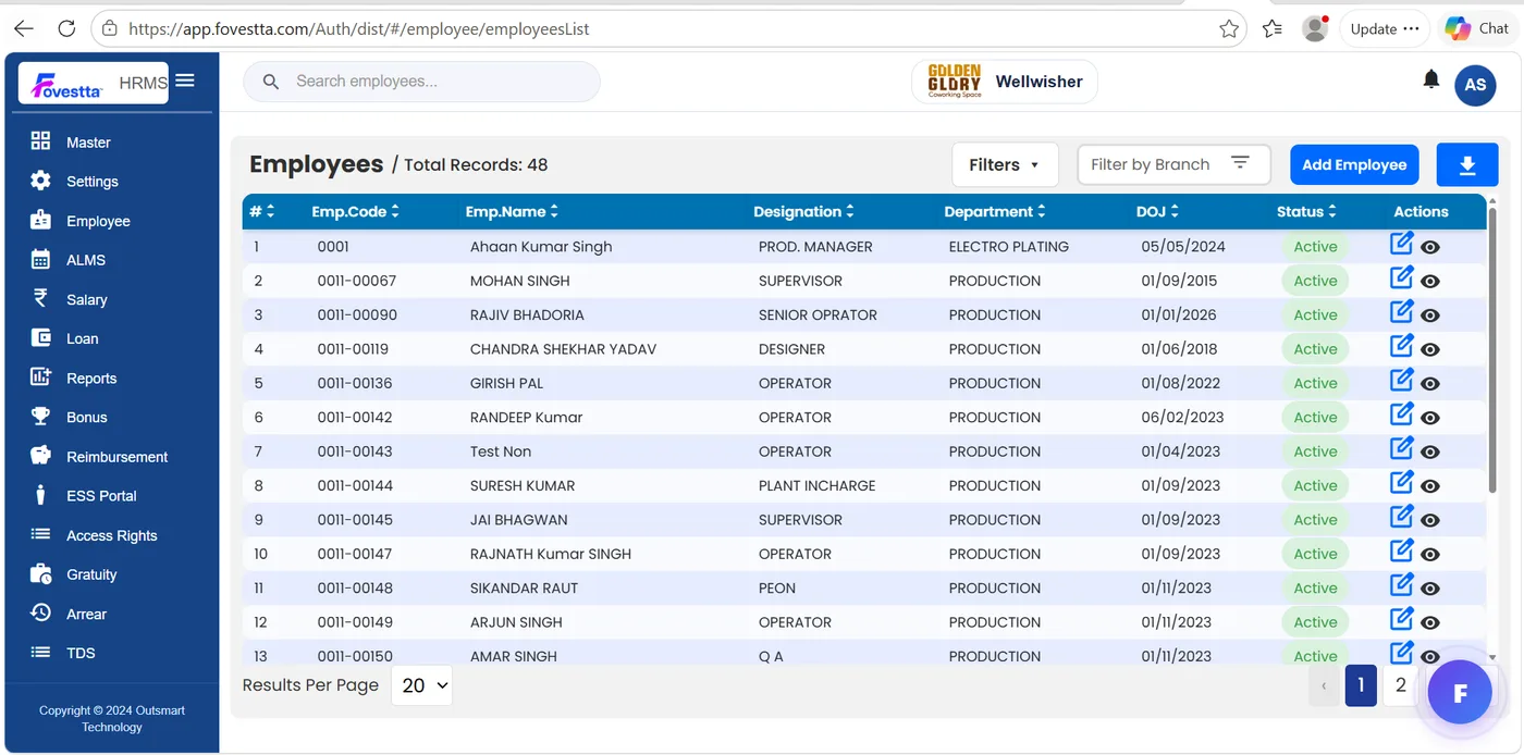 HRMS for Growing Companies