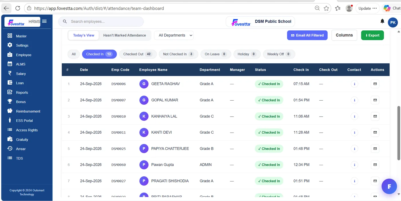 HRMS for Healthcare Organizations
